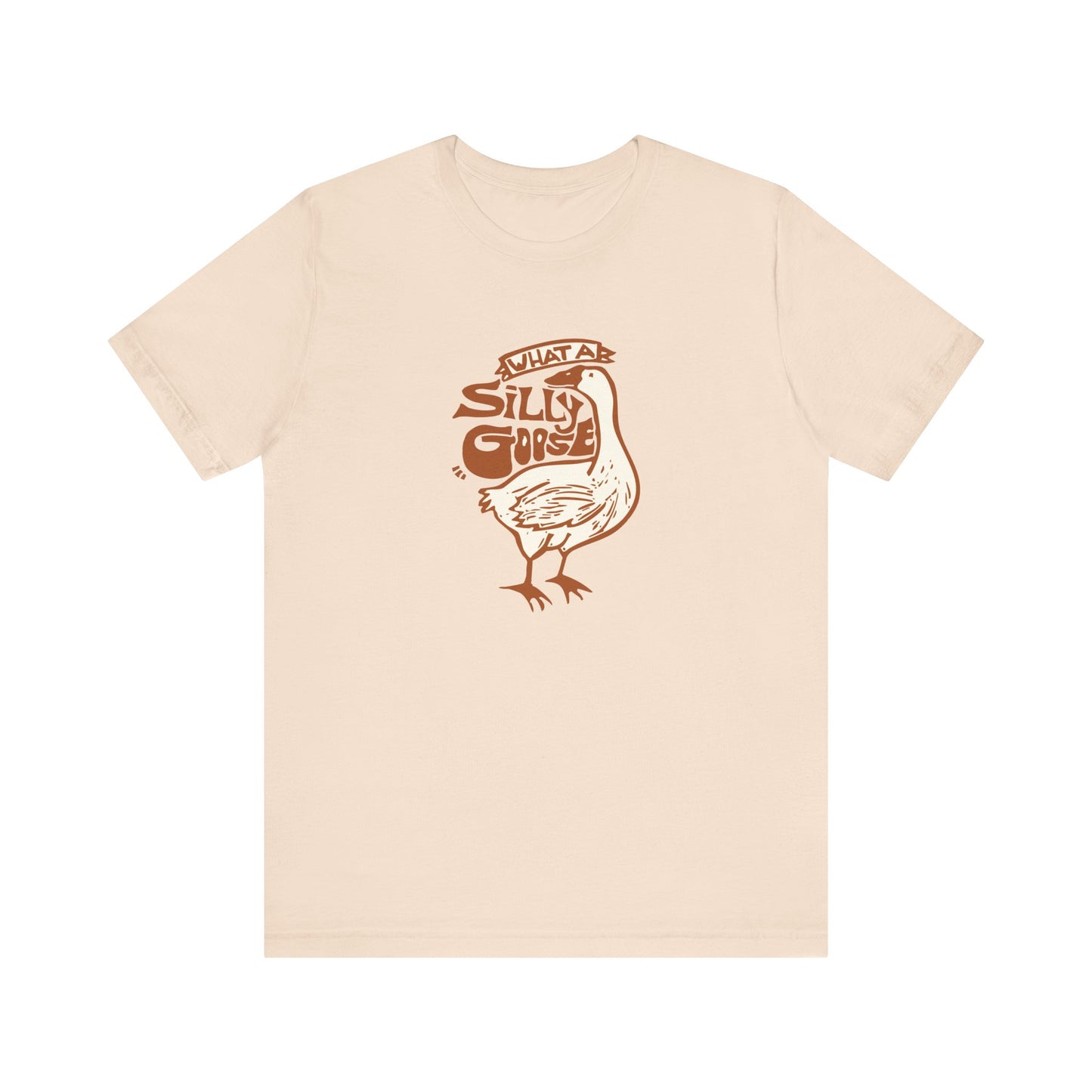 Silly Goose T-Shirt, Fun Unisex Tee, Casual Wear for Animal Lovers, Great Gift for Friends, Perfect for Birthdays and Celebrations
