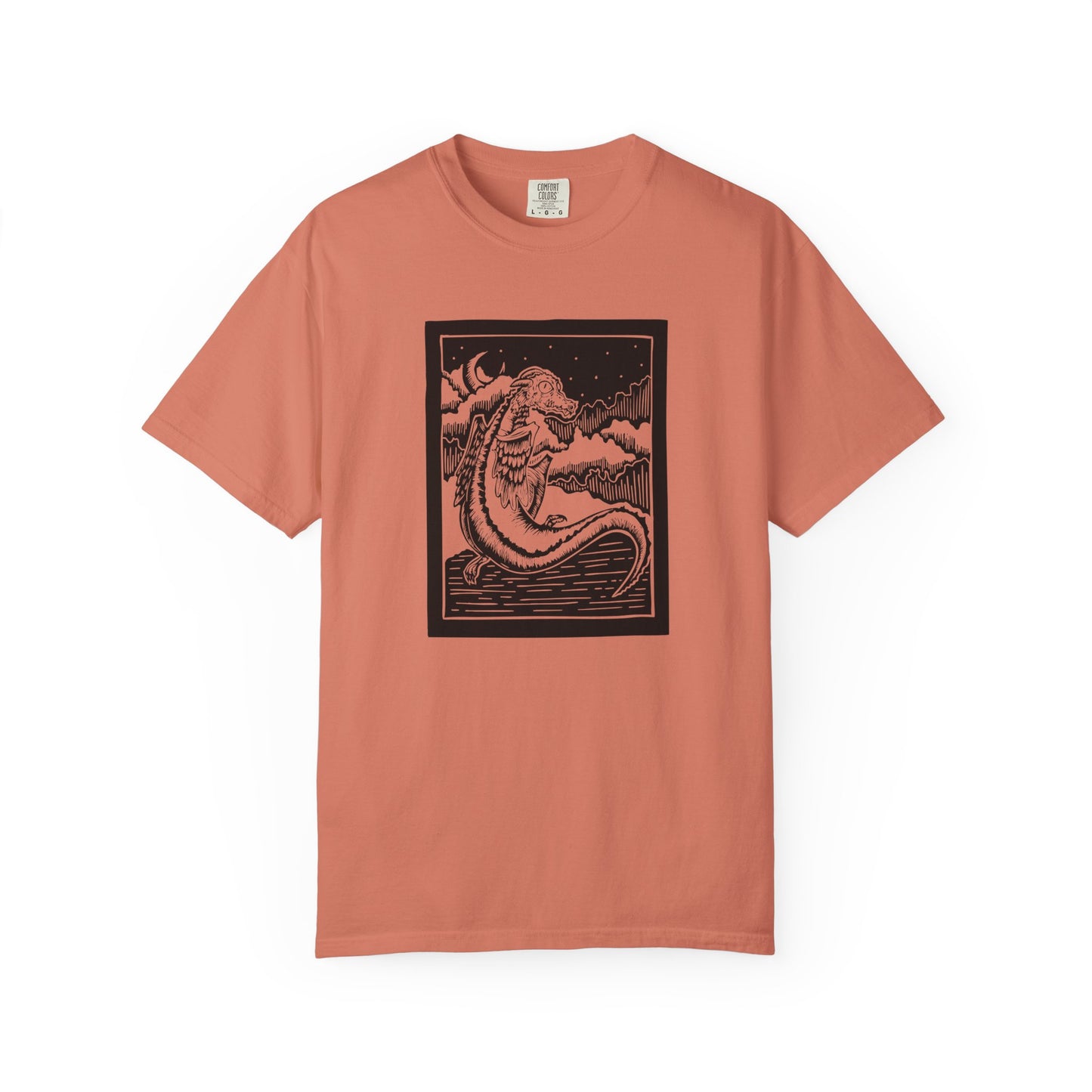 Unisex Graphic T-shirt with Celestial Design, Moon and Stars Night Sky Tee for Dreamers, Casual Wear, Gift for Astrology Lovers