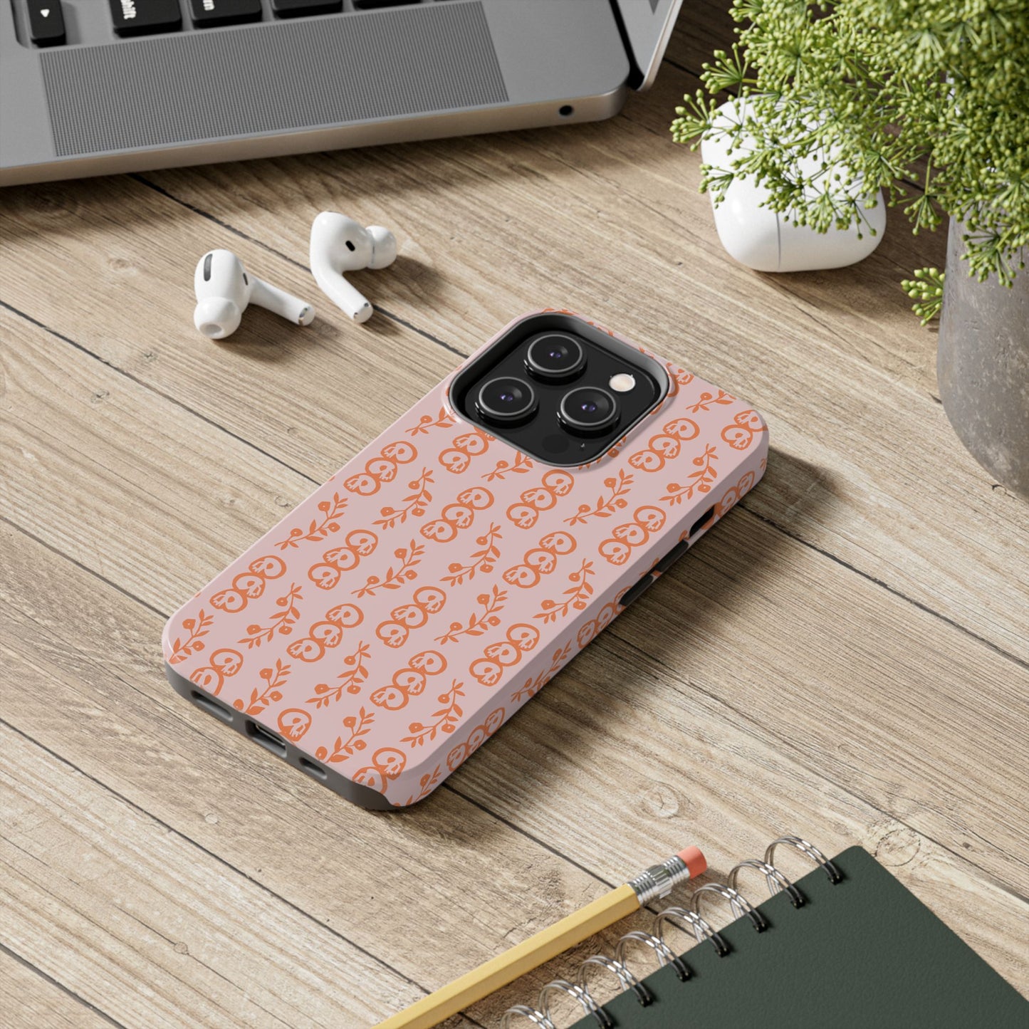 Desert Vibes Tough Phone Case | Cactus & Floral Design