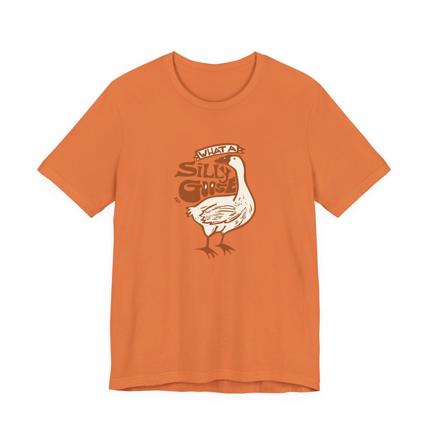 Silly Goose T-Shirt, Fun Unisex Tee, Casual Wear for Animal Lovers, Great Gift for Friends, Perfect for Birthdays and Celebrations