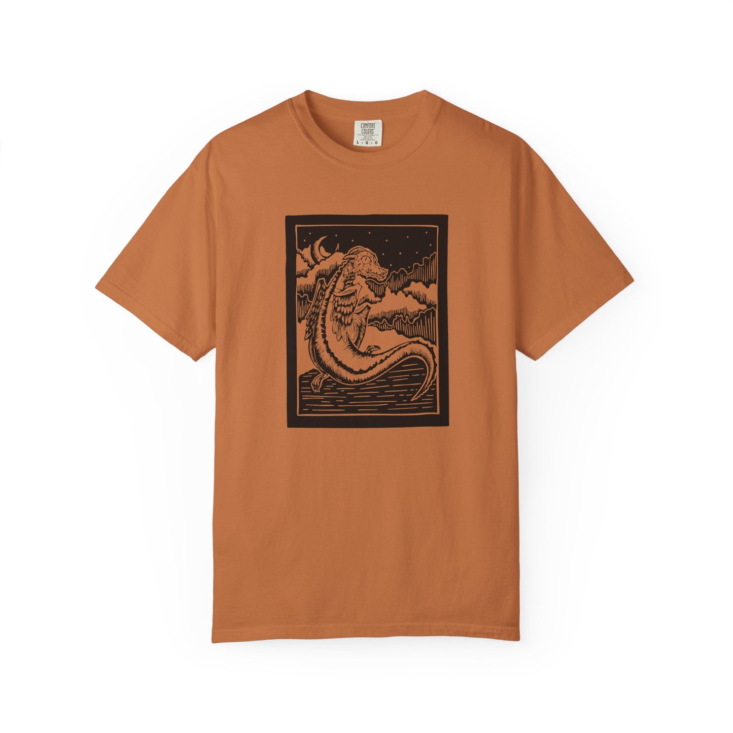 Unisex Graphic T-shirt with Celestial Design, Moon and Stars Night Sky Tee for Dreamers, Casual Wear, Gift for Astrology Lovers