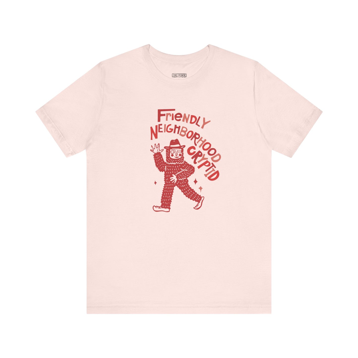 Cryptid T-Shirt - Bigfoot Sasquatch Graphic Tee for Fall Spooky Season