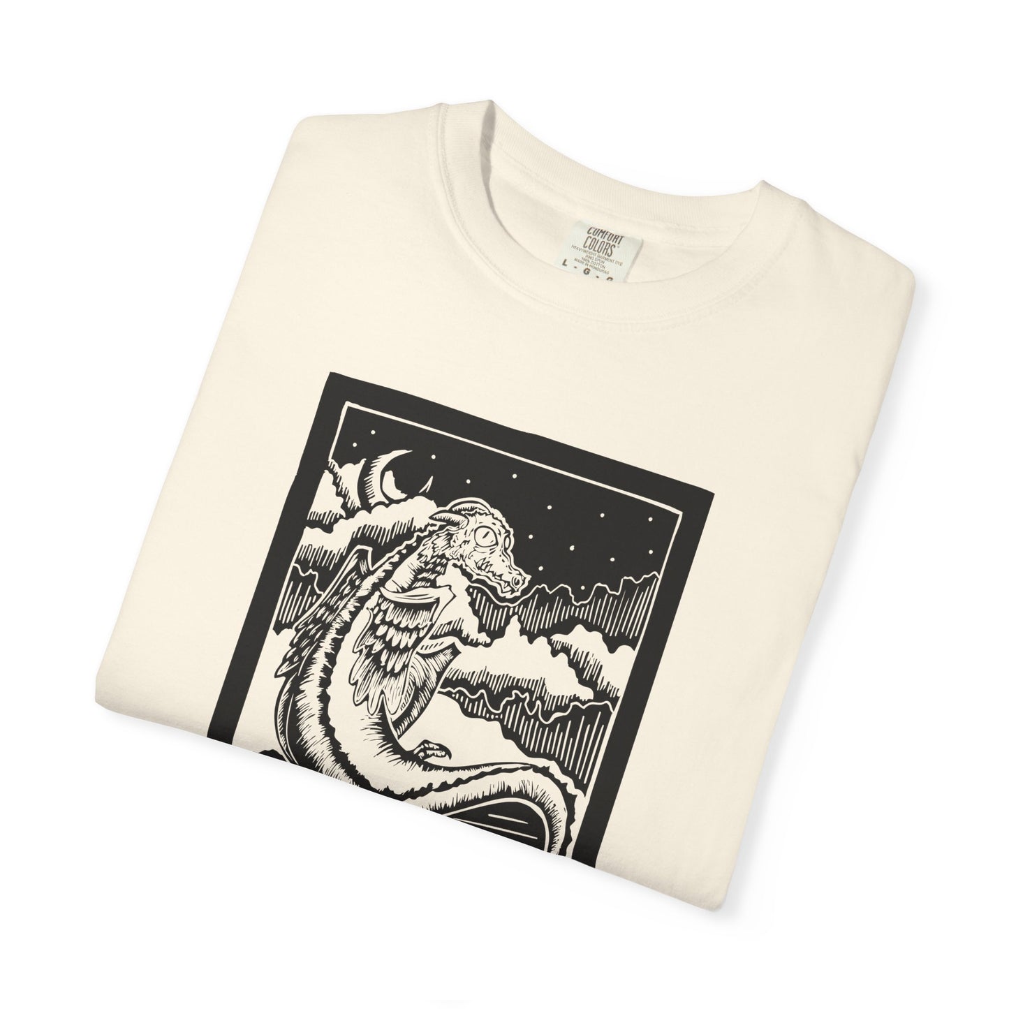 Unisex Graphic T-shirt with Celestial Design, Moon and Stars Night Sky Tee for Dreamers, Casual Wear, Gift for Astrology Lovers