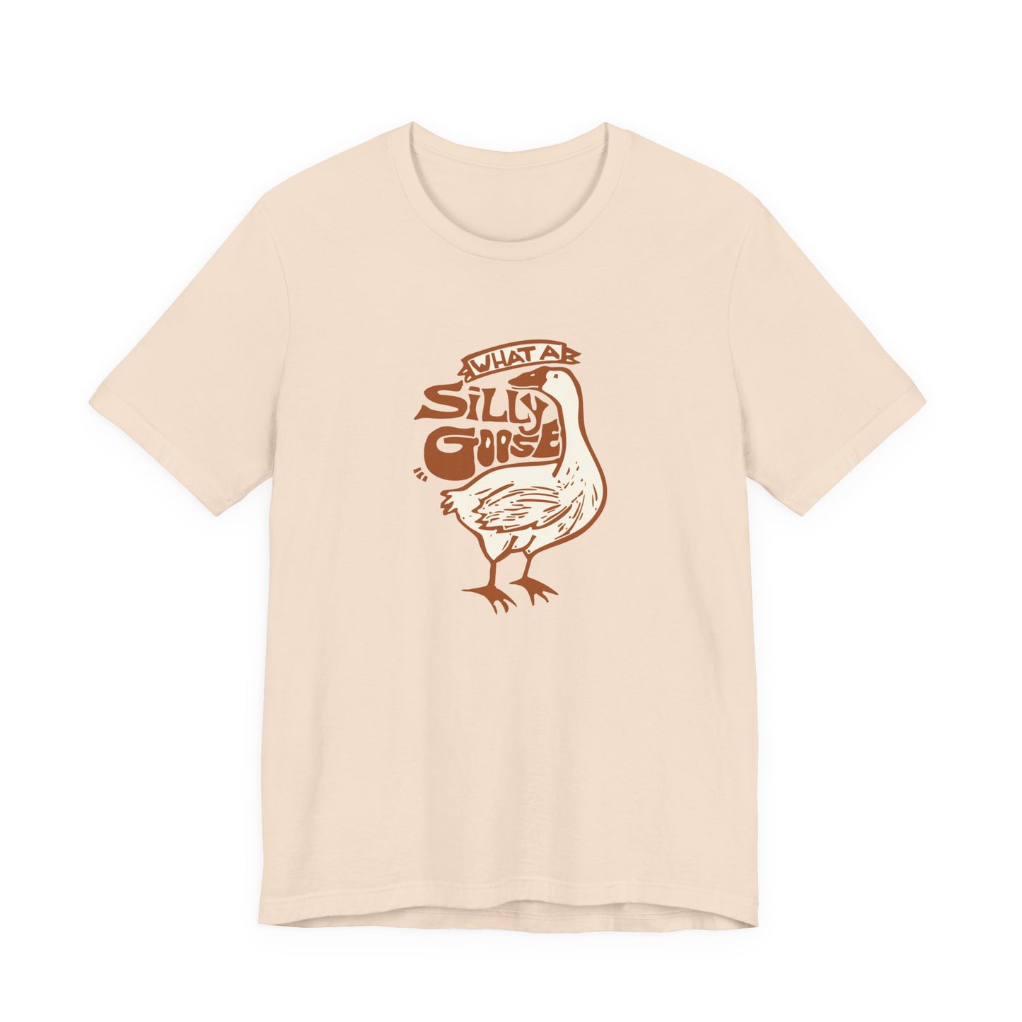 Silly Goose T-Shirt, Fun Unisex Tee, Casual Wear for Animal Lovers, Great Gift for Friends, Perfect for Birthdays and Celebrations