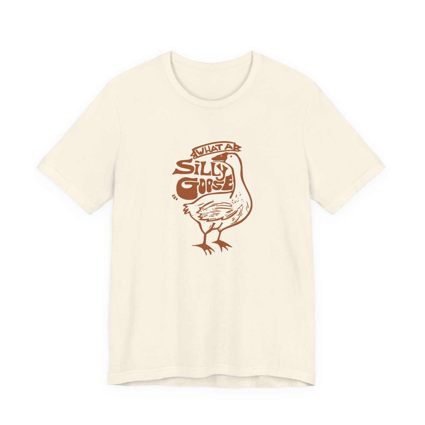 Silly Goose T-Shirt, Fun Unisex Tee, Casual Wear for Animal Lovers, Great Gift for Friends, Perfect for Birthdays and Celebrations