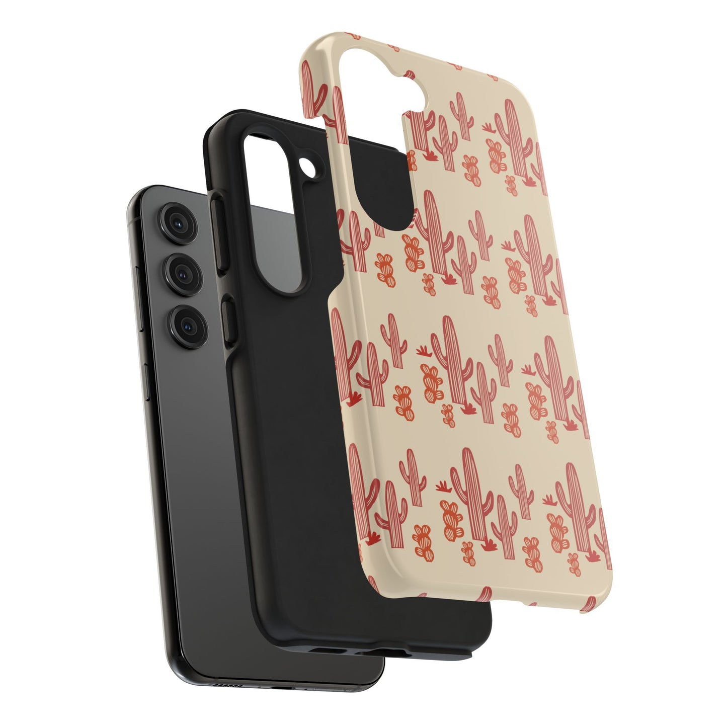 Phone Case - Retro Colored Desert Cacti