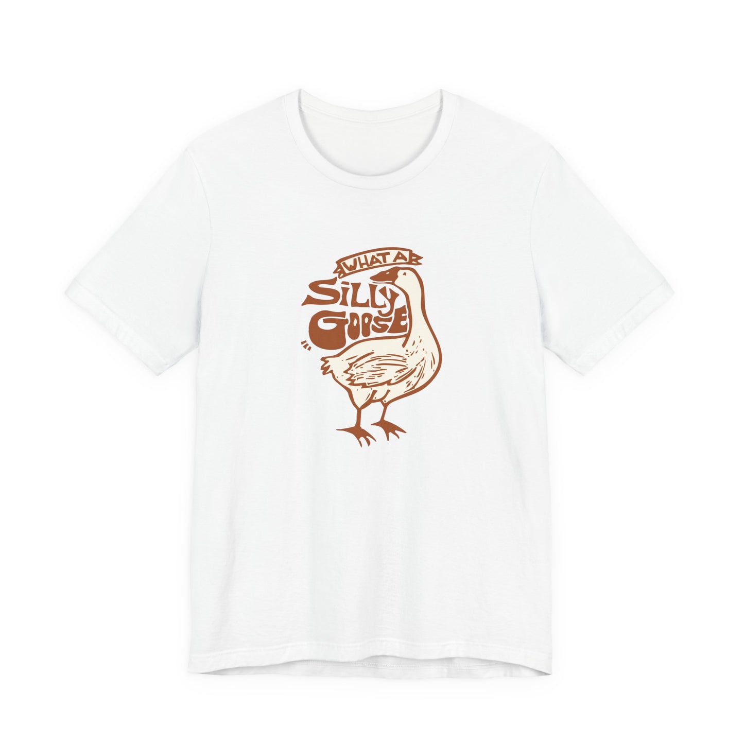 Silly Goose T-Shirt, Fun Unisex Tee, Casual Wear for Animal Lovers, Great Gift for Friends, Perfect for Birthdays and Celebrations