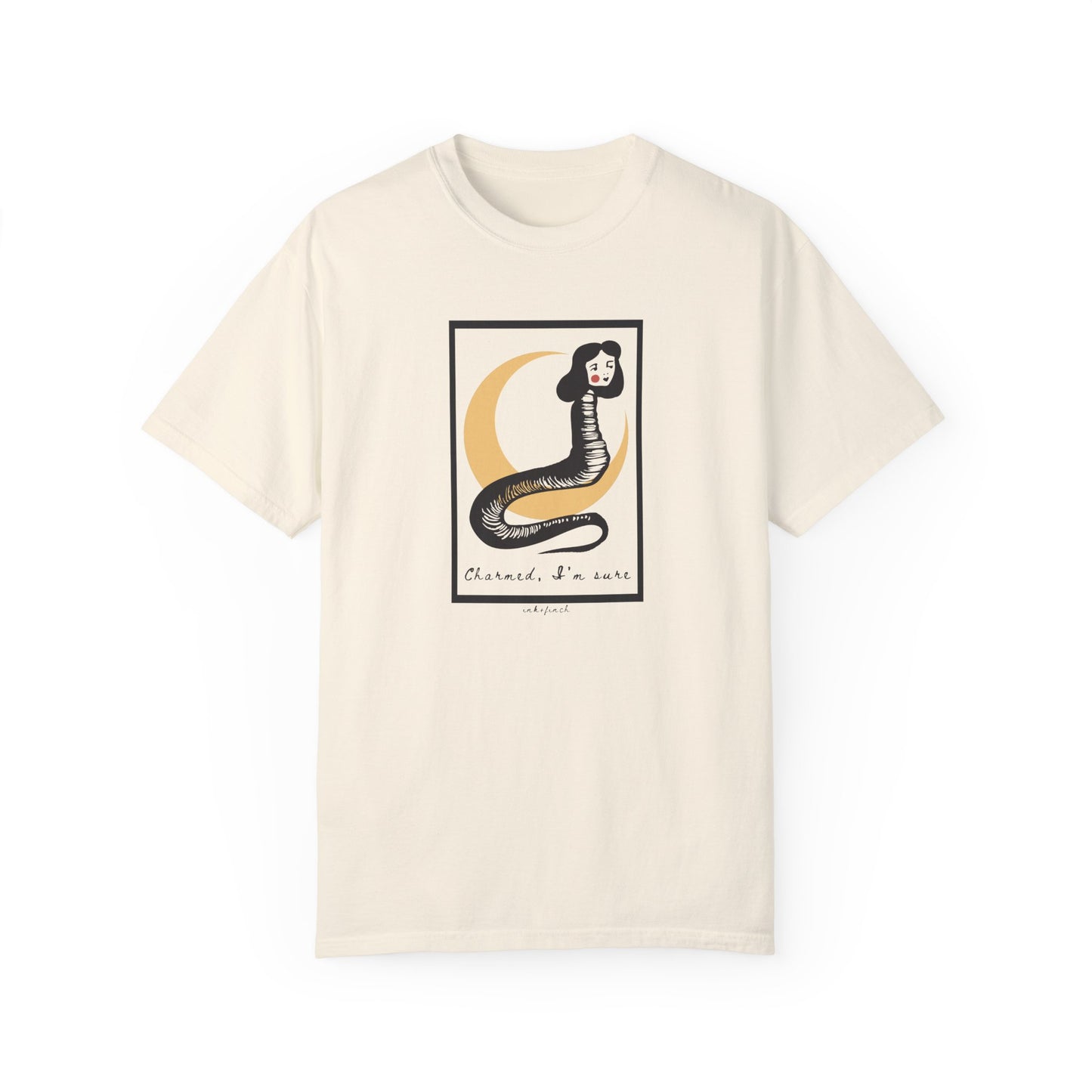 Cryptid Unisex T-shirt for Feral Girl Summer - Snake Lady Goblincore Shirt