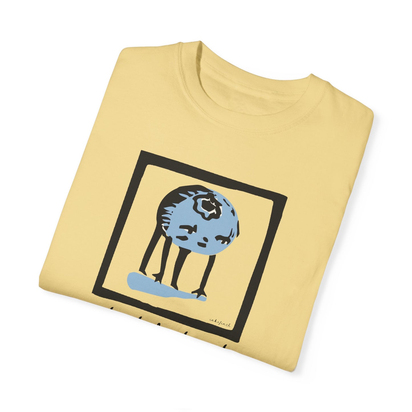 Cute Blueberry Graphic T-Shirt - Funny Yoga Tshirt
