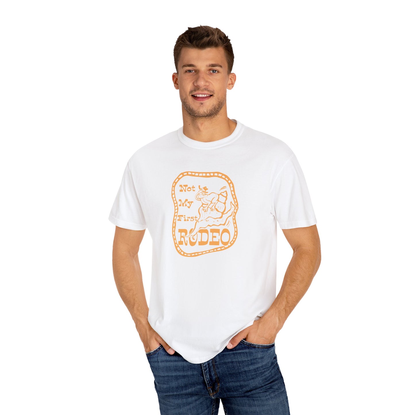 Rodeo Themed Unisex T-Shirt, Funny Graphic Tee, Western Apparel, Casual Wear, Gift for Rodeo Lovers, Summer Outfit
