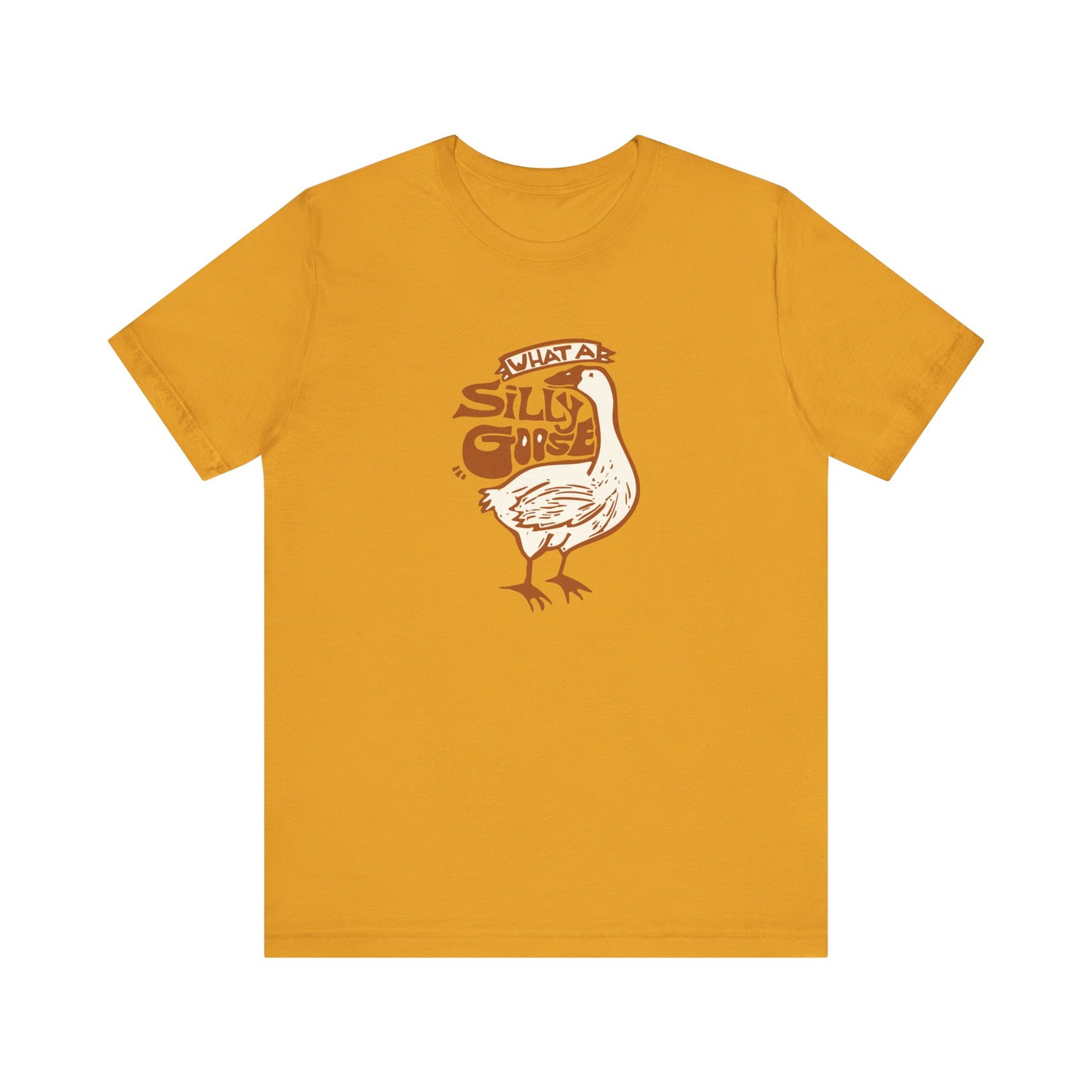 Silly Goose T-Shirt, Fun Unisex Tee, Casual Wear for Animal Lovers, Great Gift for Friends, Perfect for Birthdays and Celebrations