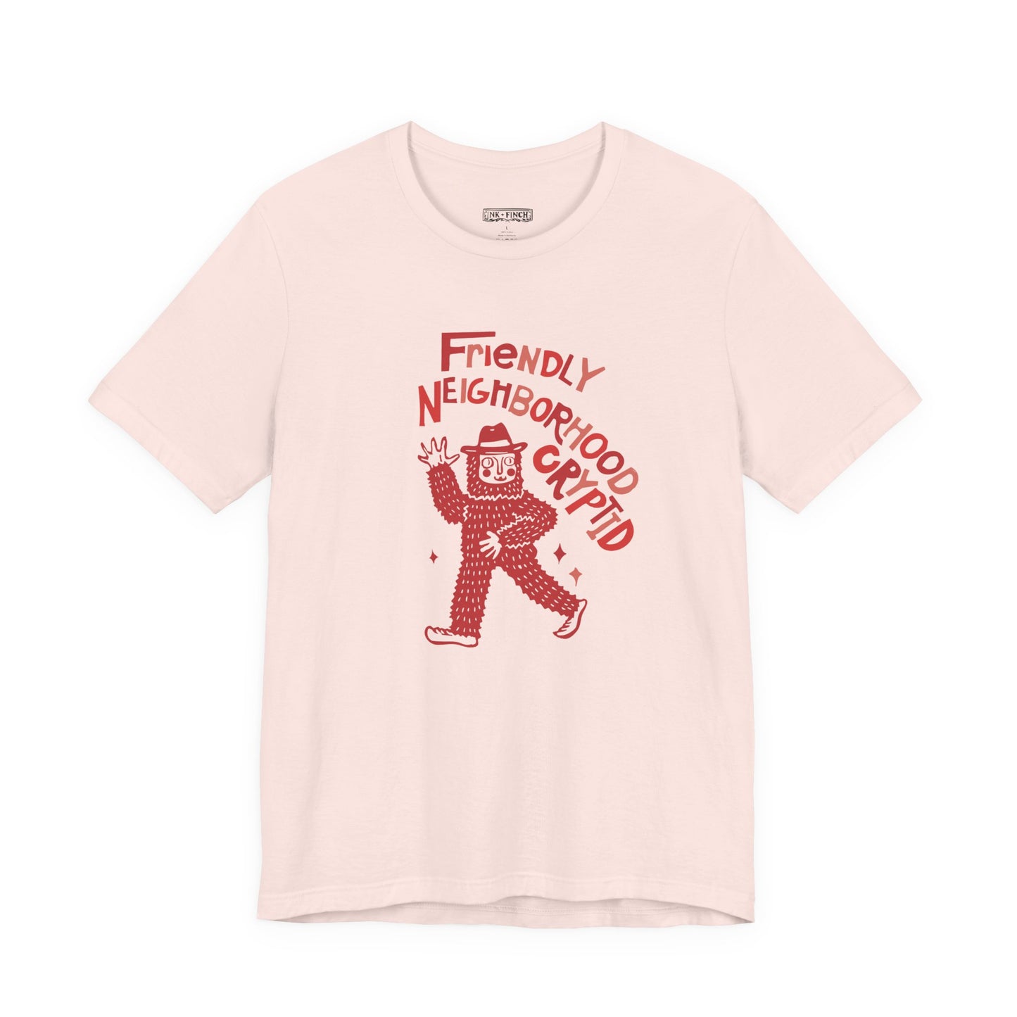 Cryptid T-Shirt - Bigfoot Sasquatch Graphic Tee for Fall Spooky Season