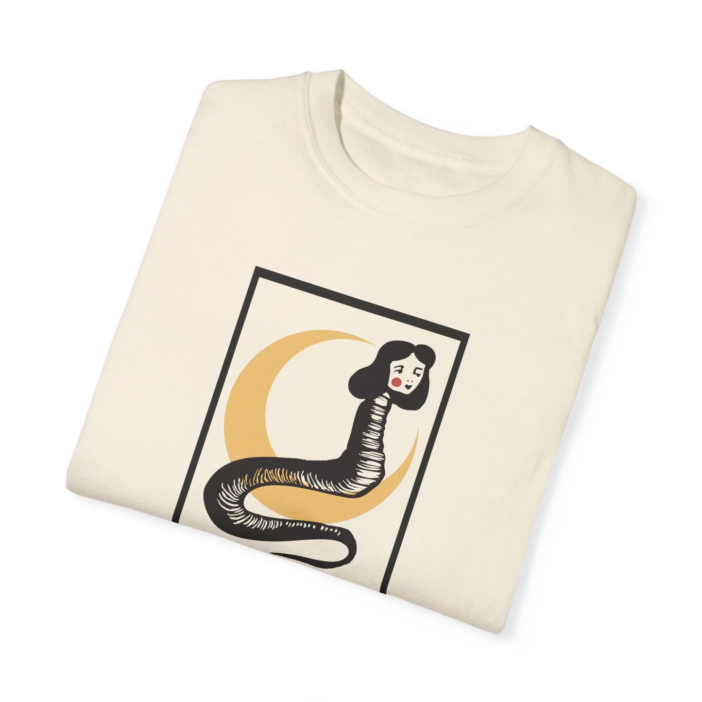 Cryptid Unisex T-shirt for Feral Girl Summer - Snake Lady Goblincore Shirt