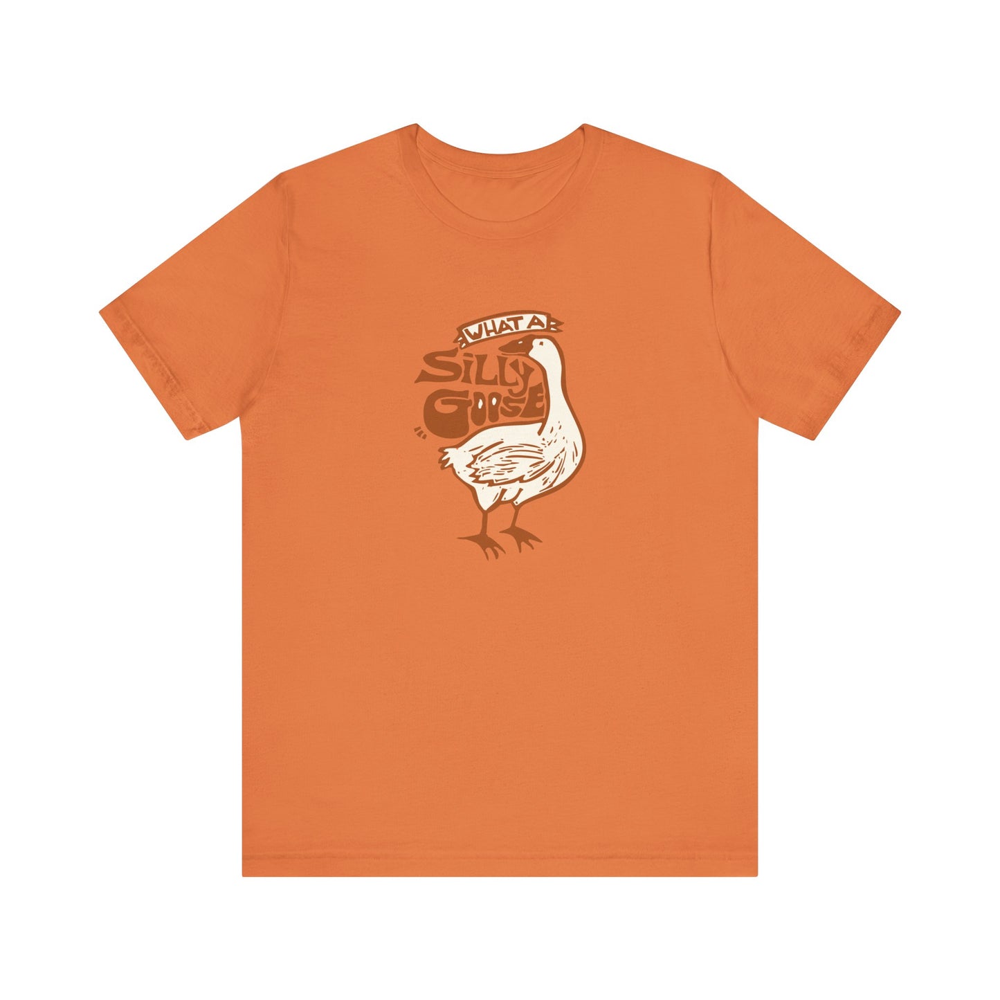 Silly Goose T-Shirt, Fun Unisex Tee, Casual Wear for Animal Lovers, Great Gift for Friends, Perfect for Birthdays and Celebrations