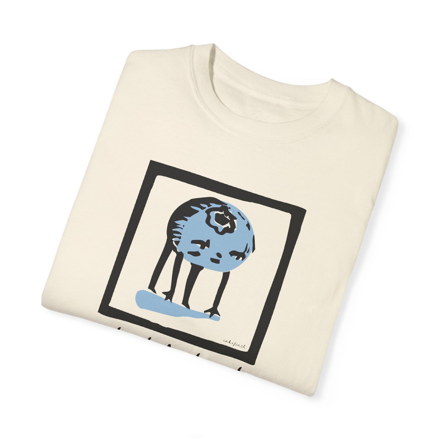 Cute Blueberry Graphic T-Shirt - Funny Yoga Tshirt