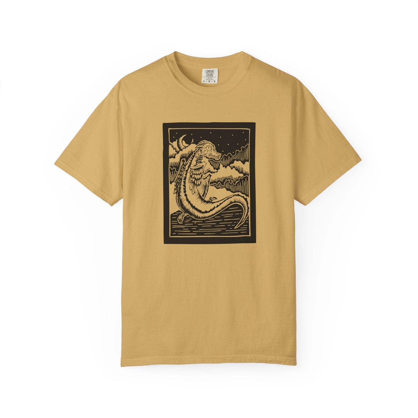 Unisex Graphic T-shirt with Celestial Design, Moon and Stars Night Sky Tee for Dreamers, Casual Wear, Gift for Astrology Lovers