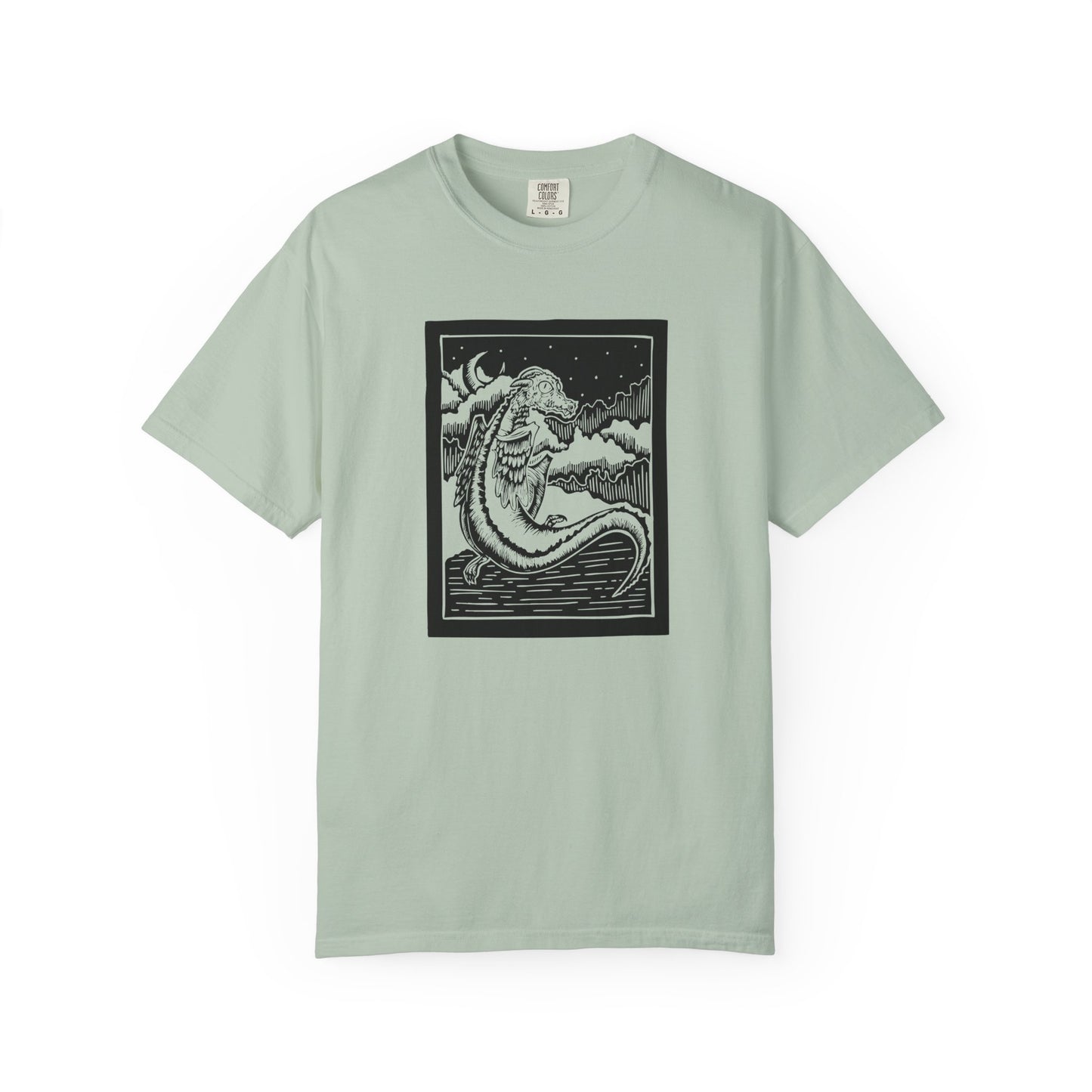 Unisex Graphic T-shirt with Celestial Design, Moon and Stars Night Sky Tee for Dreamers, Casual Wear, Gift for Astrology Lovers