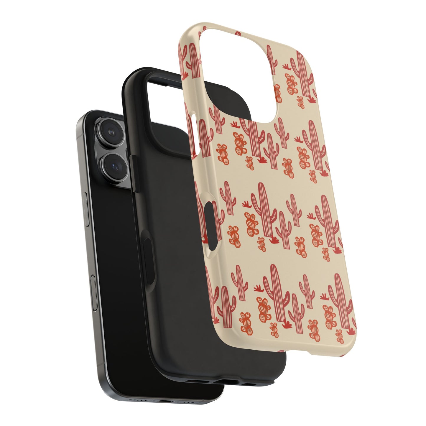 Phone Case - Retro Colored Desert Cacti