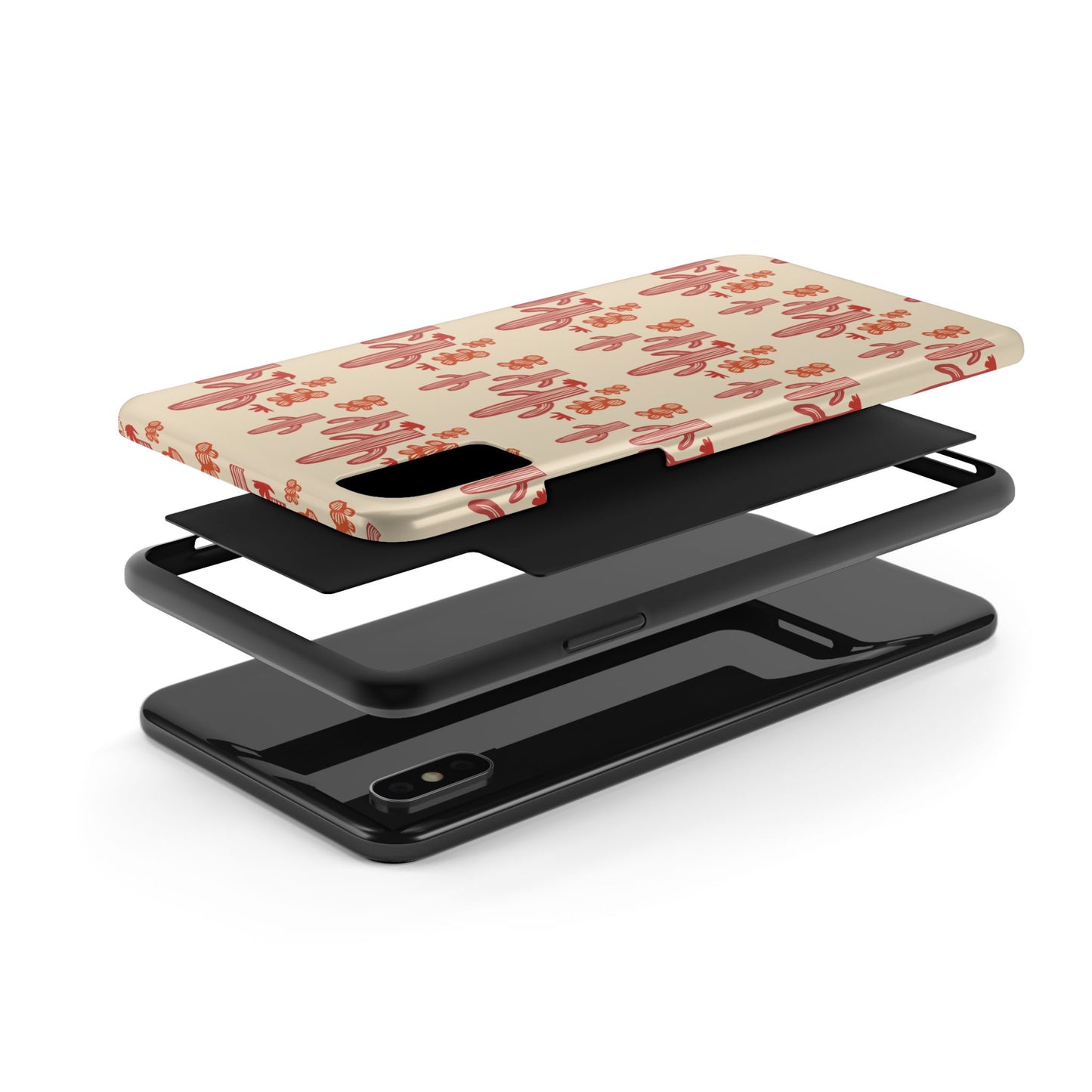 Phone Case - Retro Colored Desert Cacti