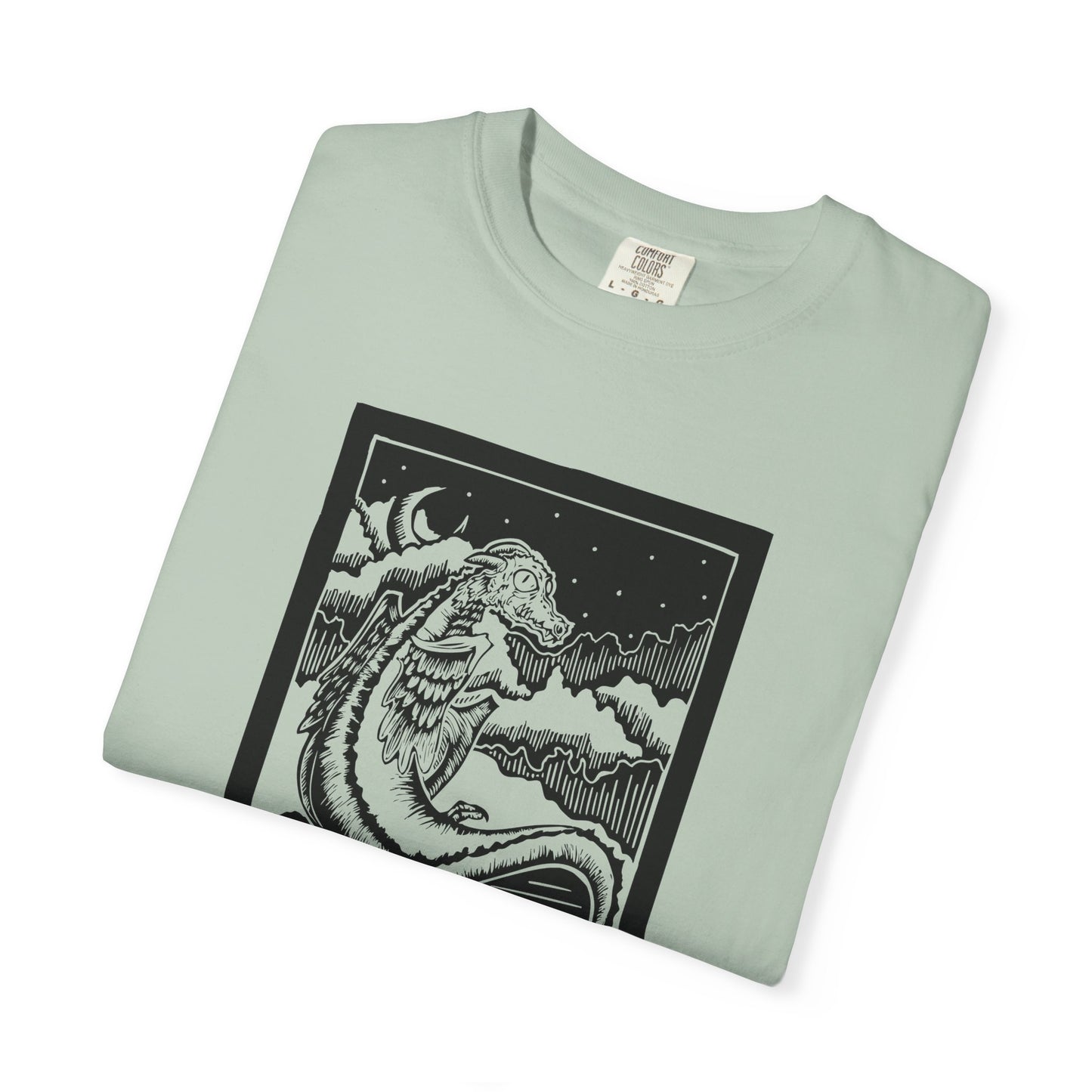 Unisex Graphic T-shirt with Celestial Design, Moon and Stars Night Sky Tee for Dreamers, Casual Wear, Gift for Astrology Lovers