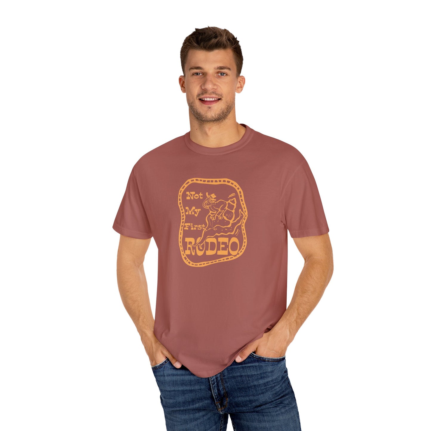 Rodeo Themed Unisex T-Shirt, Funny Graphic Tee, Western Apparel, Casual Wear, Gift for Rodeo Lovers, Summer Outfit