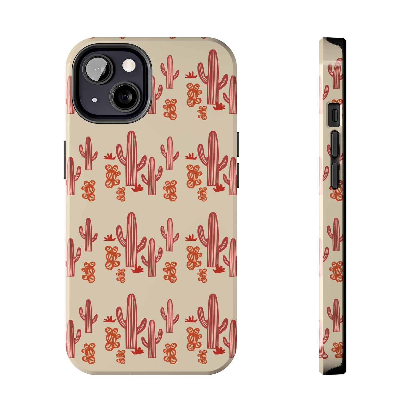 Phone Case - Retro Colored Desert Cacti