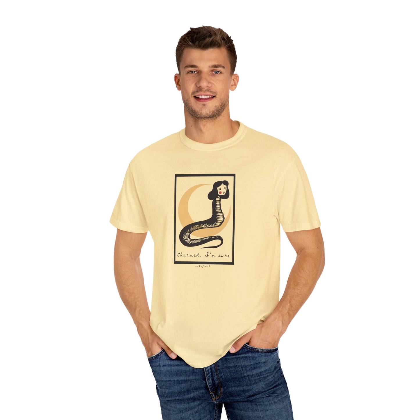 Cryptid Unisex T-shirt for Feral Girl Summer - Snake Lady Goblincore Shirt