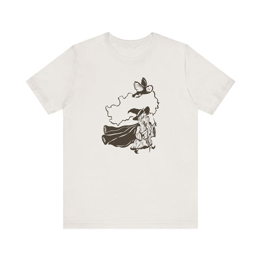 Whimsical Graphic Tee, Casual Wear, Gift for Art Lovers, Unique Design T-Shirt, Stylish Everyday Top, Ideal for Summer