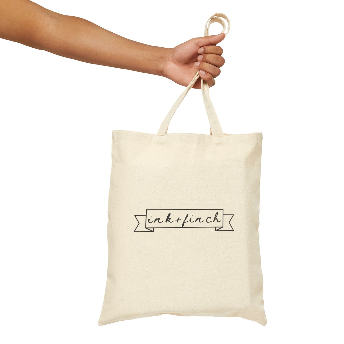 Certified Peculiar Funny Cat Bird Cotton Canvas Tote Bag - Eco-Friendly Shopping & Everyday Use - Folky Quirky Tote Bags