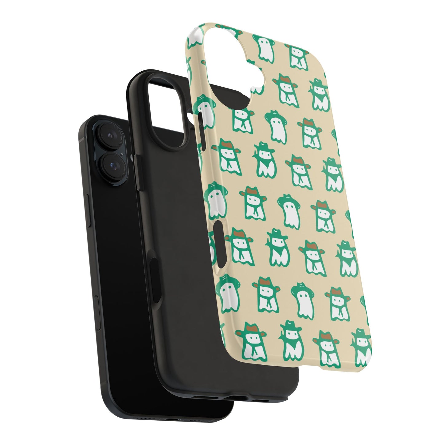 Retro Colored Geometric UFO Tough Phone Case - Desert Western UFO Accessories