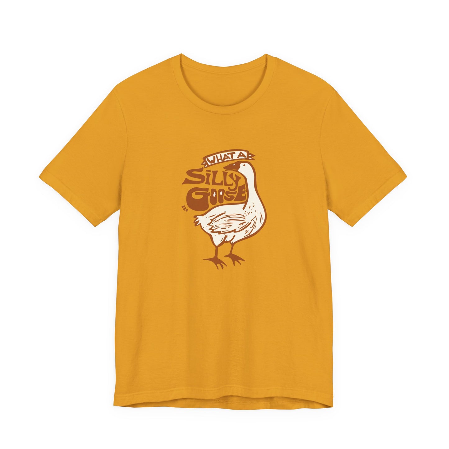 Silly Goose T-Shirt, Fun Unisex Tee, Casual Wear for Animal Lovers, Great Gift for Friends, Perfect for Birthdays and Celebrations