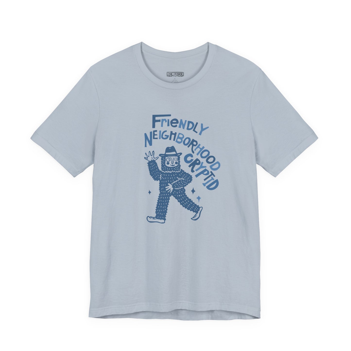 Cryptid T-Shirt - Bigfoot Sasquatch Graphic Tee for Fall Spooky Season