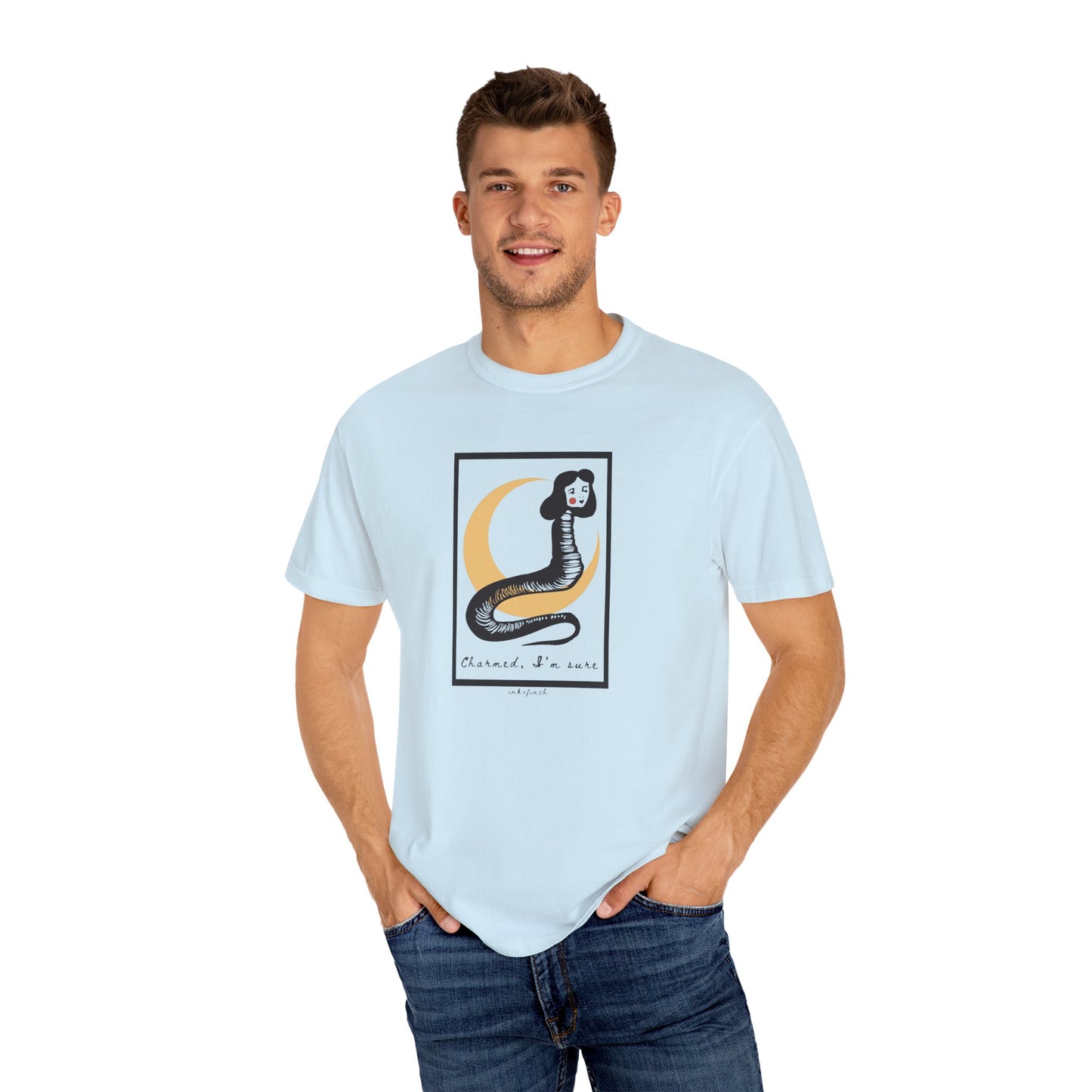 Cryptid Unisex T-shirt for Feral Girl Summer - Snake Lady Goblincore Shirt