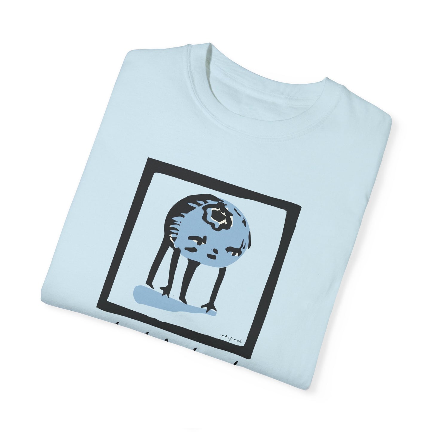 Cute Blueberry Graphic T-Shirt - Funny Yoga Tshirt