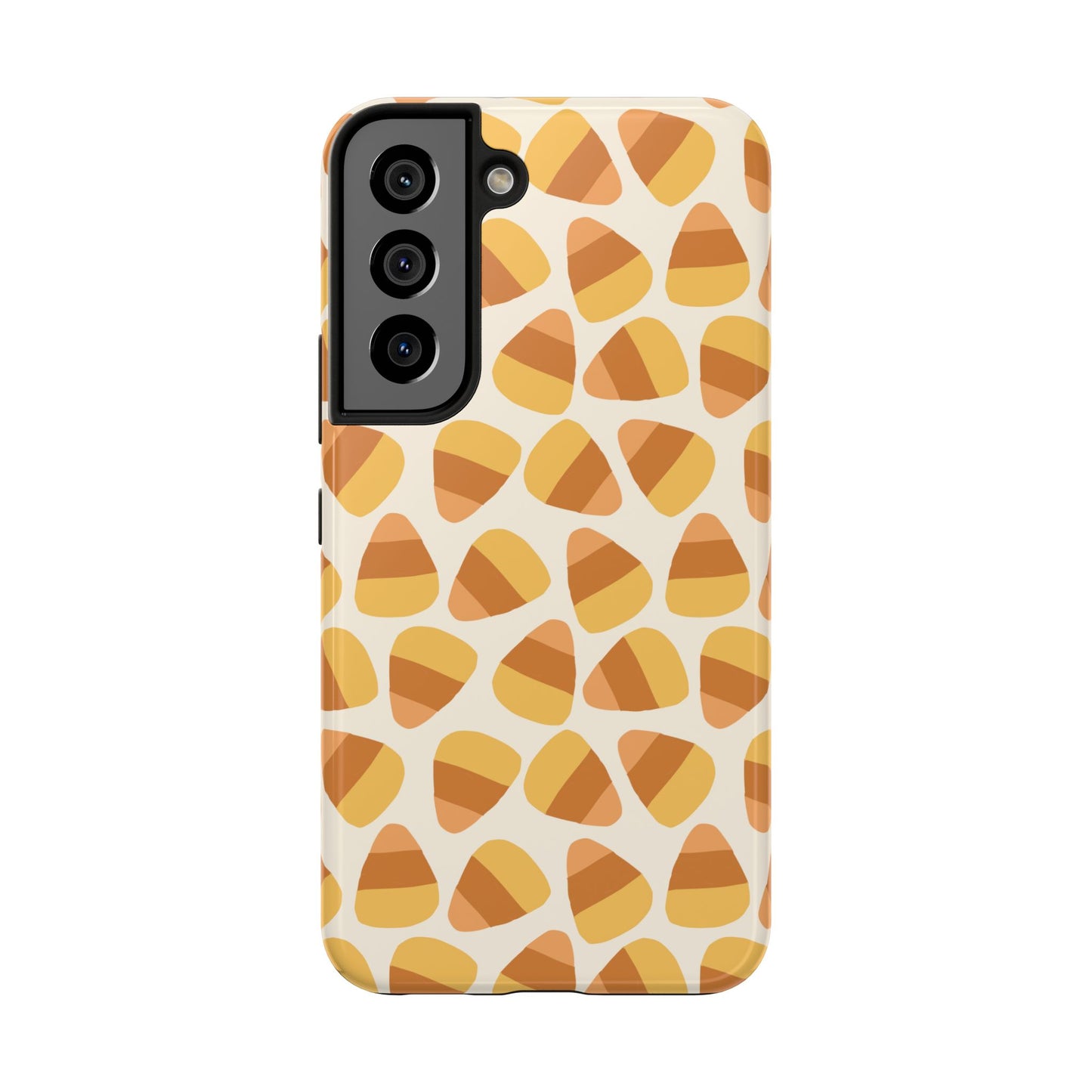 Candy Corn Phone Case | Durable Tough Cases for Halloween, Fall, Unique Gift, Festive Style, Autumn Vibes