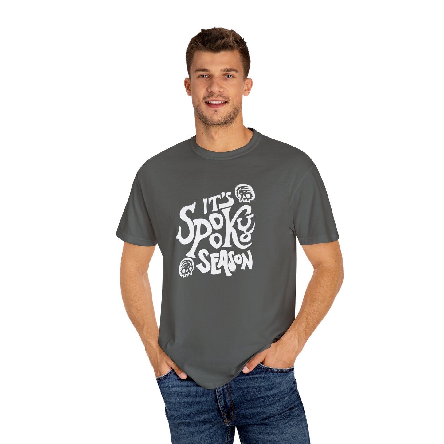 Spooky Season T-Shirt, Unisex Halloween Tee, Fall Fashion Top, Autumn Outfit, Casual Wear, Gift for Halloween Lovers