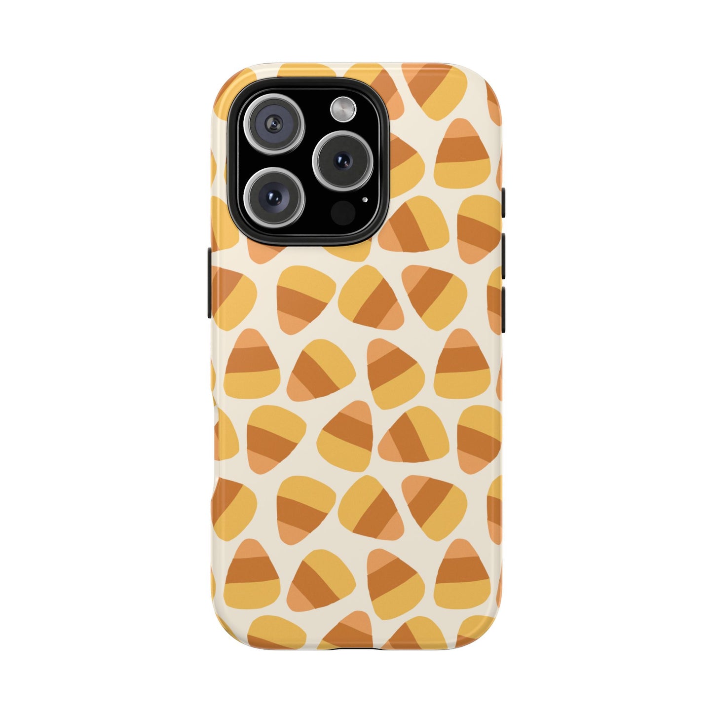 Candy Corn Phone Case | Durable Tough Cases for Halloween, Fall, Unique Gift, Festive Style, Autumn Vibes