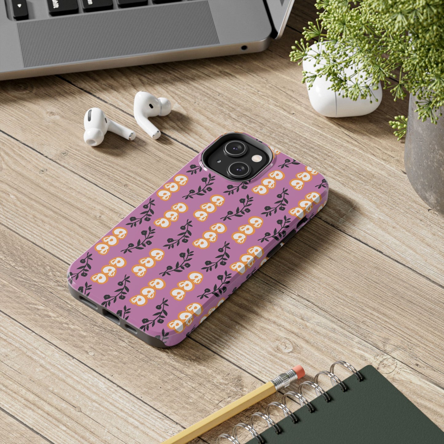 Floral Tough Phone Cases - Vibrant Protection for Your Device, Cute Gift for Her, Smartphone Cover, Stylish Floral Design, Men & [...]
