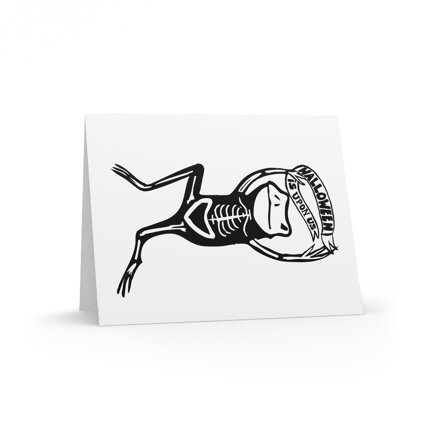 Halloween Greeting Cards with Whimsical Frog Design - Perfect for Spooky Season Celebrations, Unique Invitations, Fall Festivities, [...]