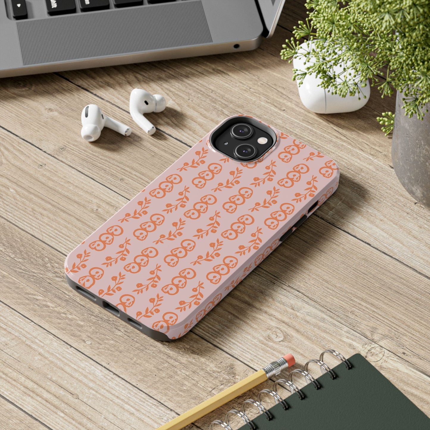Desert Vibes Tough Phone Case | Cactus & Floral Design