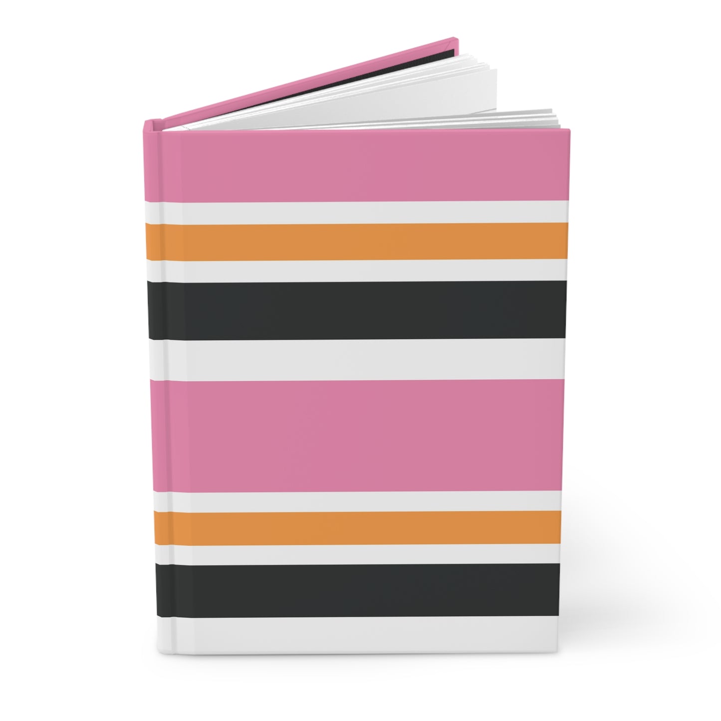 Stylish Striped Hardcover Journal, Modern Diary, Writing Gift, Office Supplies, Back to School, Motivational Journal