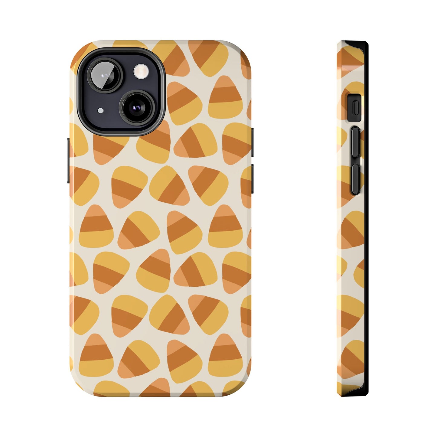 Candy Corn Phone Case | Durable Tough Cases for Halloween, Fall, Unique Gift, Festive Style, Autumn Vibes