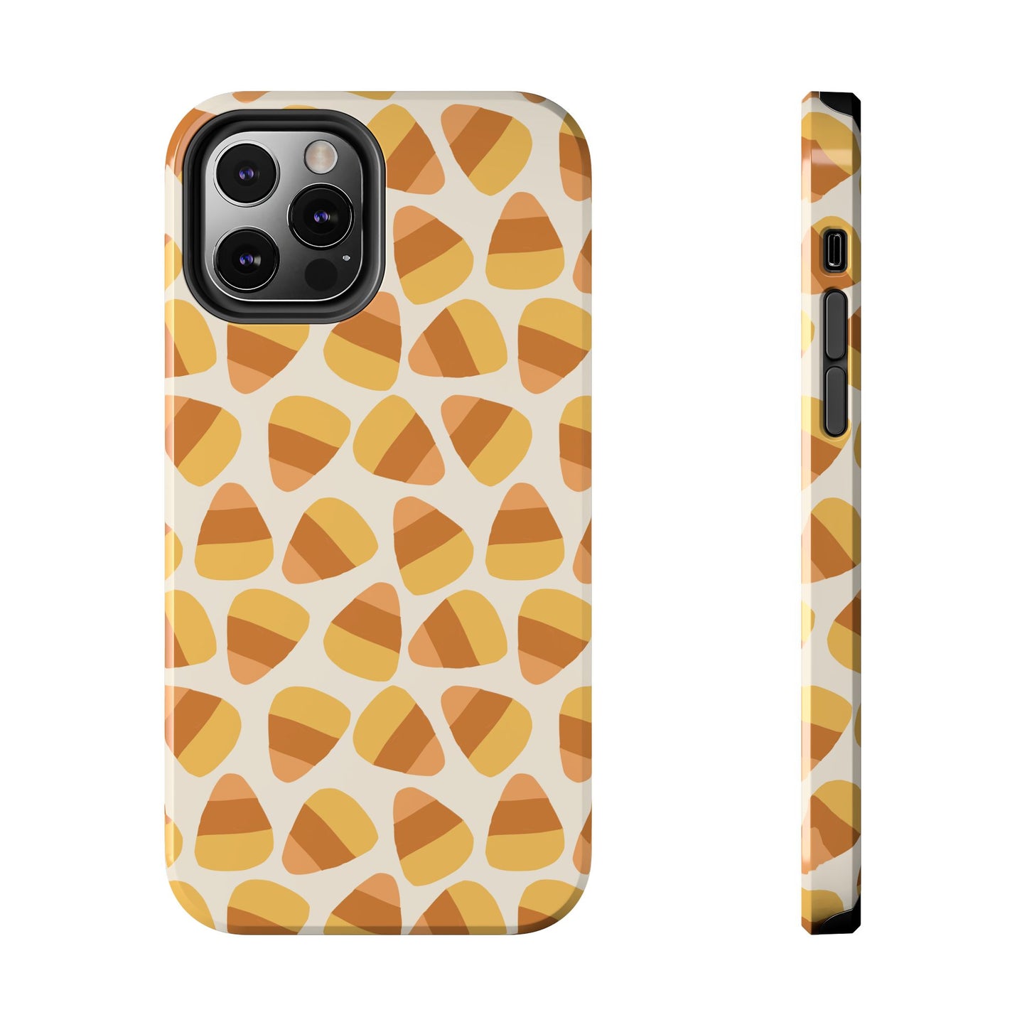 Candy Corn Phone Case | Durable Tough Cases for Halloween, Fall, Unique Gift, Festive Style, Autumn Vibes