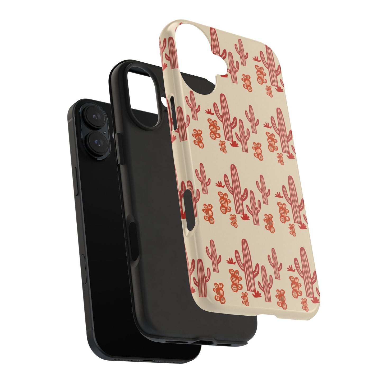 Phone Case - Retro Colored Desert Cacti