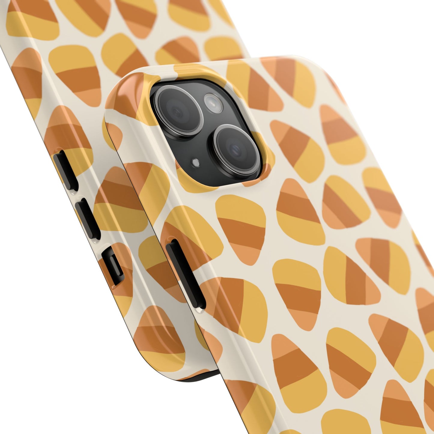 Candy Corn Phone Case | Durable Tough Cases for Halloween, Fall, Unique Gift, Festive Style, Autumn Vibes