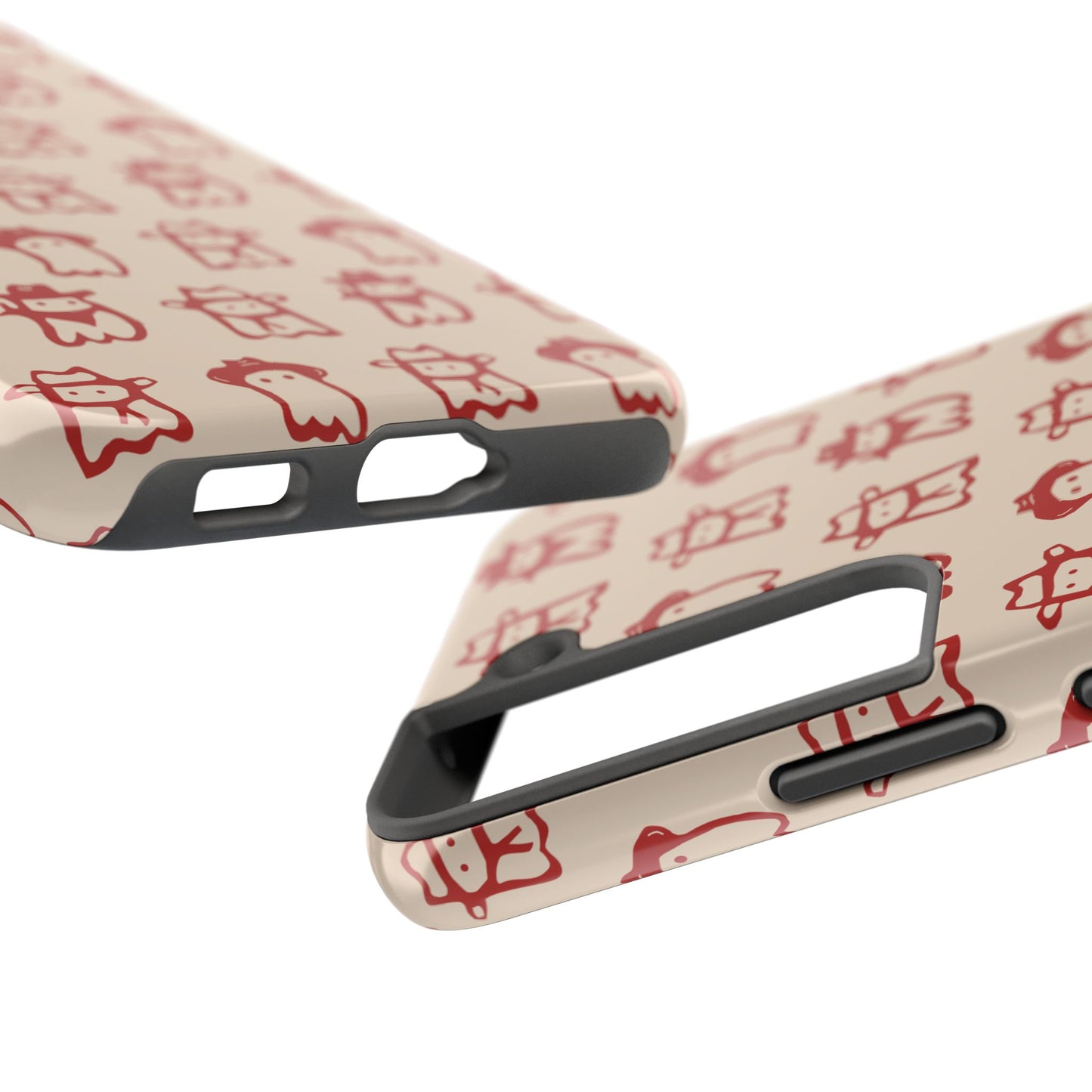 Cute Cartoon Cowboy Ghosts Halloween Western Phone Case - Tough & Stylish Protection