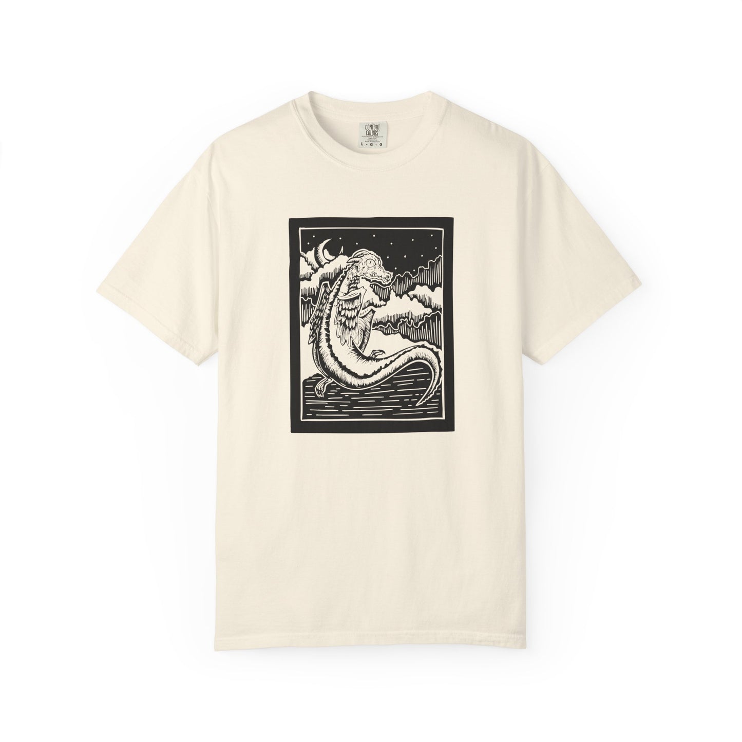 Unisex Graphic T-shirt with Celestial Design, Moon and Stars Night Sky Tee for Dreamers, Casual Wear, Gift for Astrology Lovers