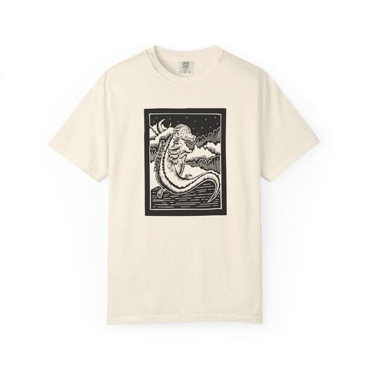 Unisex Graphic T-shirt with Celestial Design, Moon and Stars Night Sky Tee for Dreamers, Casual Wear, Gift for Astrology Lovers