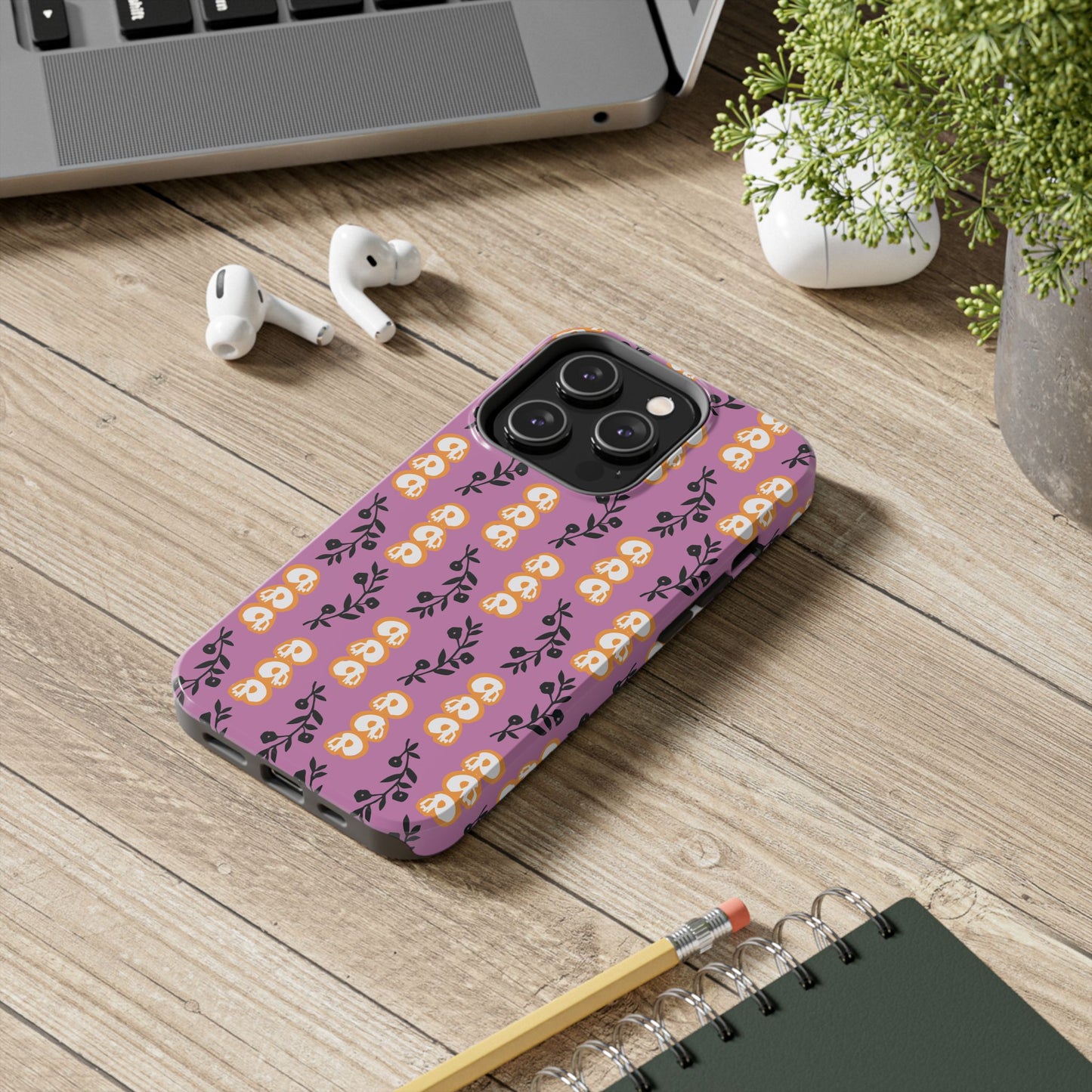 Floral Tough Phone Cases - Vibrant Protection for Your Device, Cute Gift for Her, Smartphone Cover, Stylish Floral Design, Men & [...]
