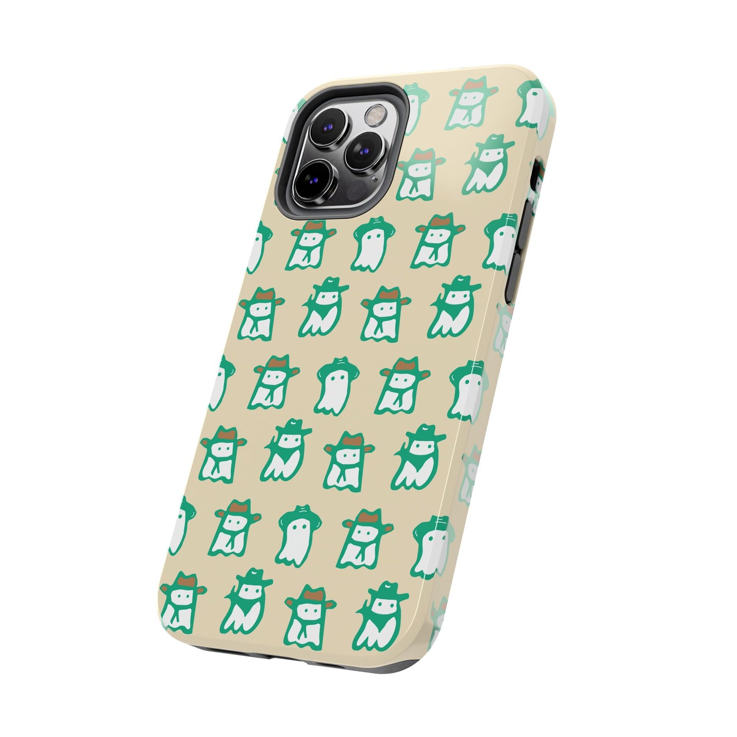 Retro Colored Geometric UFO Tough Phone Case - Desert Western UFO Accessories